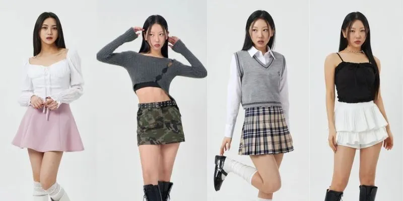 Gái Xinh Mặc Váy Ngắn | Vừa Dễ Thương, Vừa Gợi Cảm Khó Cưỡng