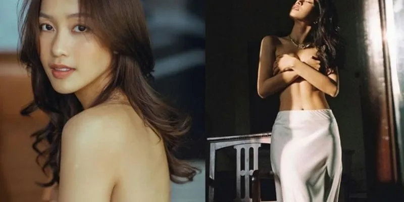 Khả Ngân khoe ảnh bán nude nóng bỏng
